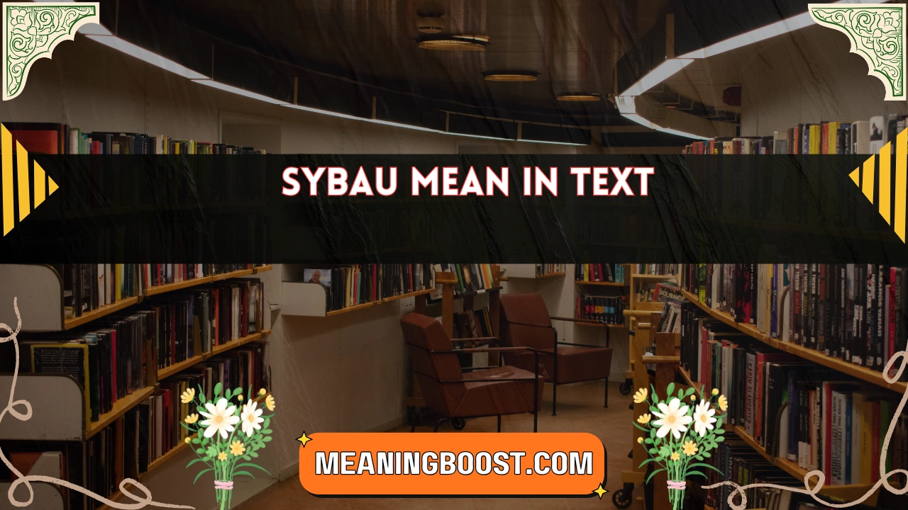 sybau mean in text