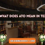 what does ato mean in text