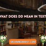what does dd mean in text