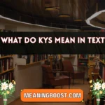 what do kys mean in text