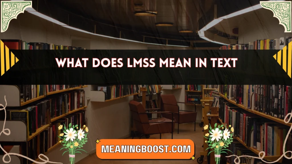 what does lmss mean in text