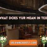 what does yur mean in text