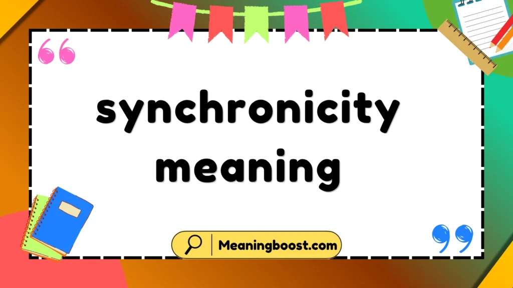 synchronicity meaning