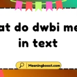 what do dwbi mean in text