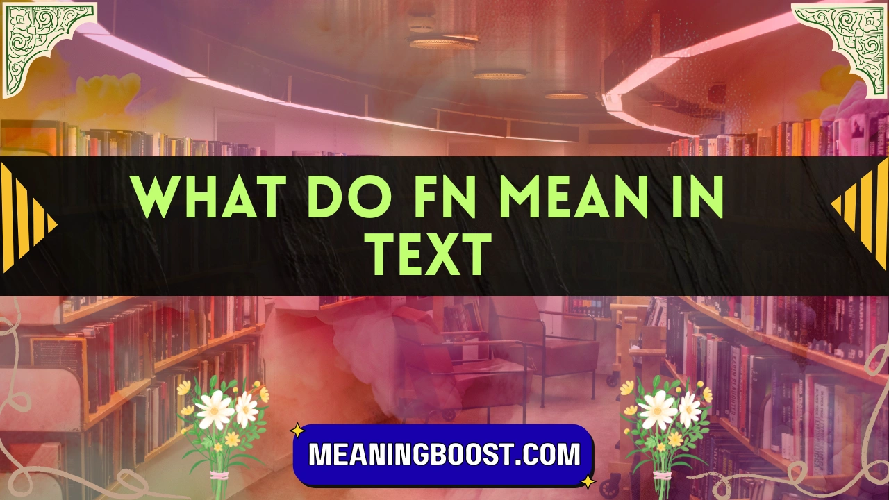 what do fn mean in text