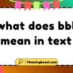 what does bbl mean in text